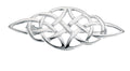 Celtic Brooch by Beginnings – Polished 925 Sterling Silver Pin Design