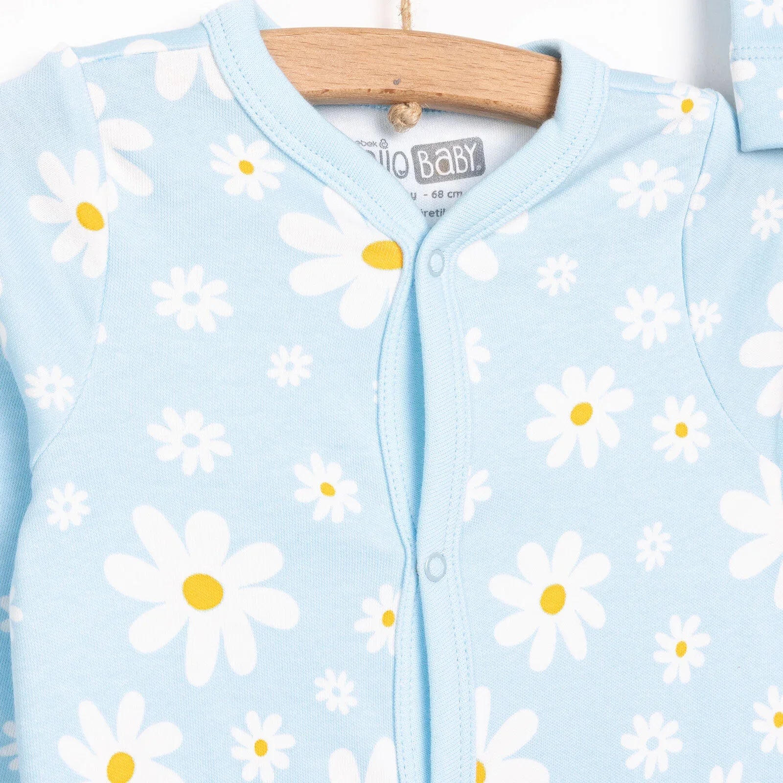HelloBaby Girl Jumpsuit-Hat - Blue