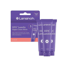 Lansinoh HPA Lanolin Minis Nipple Cream (3x7ml)
