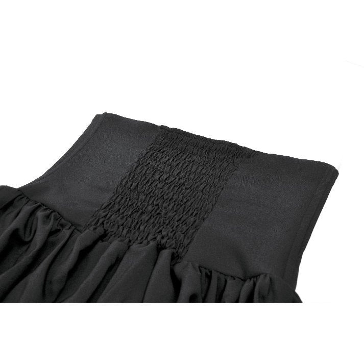 Dark in Love Brynja Gothic Eyelet Balloon Shorts – High Waist Punk