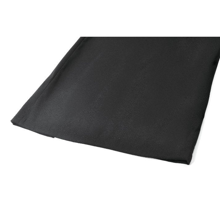 Dark in Love Chain Belt Layered Goth Skirt - Black Polyester Punk
