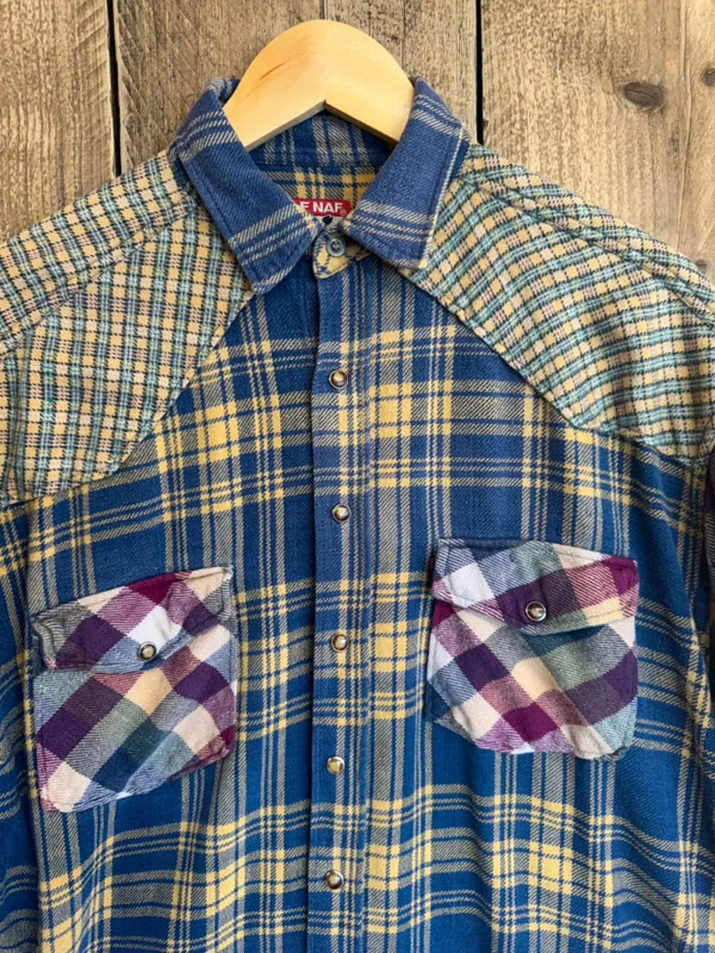 Rare Original 1990s Naf Naf Shirt Vintage Mens Medium, Womens 8/10