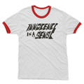 Kate's Clothing Innocence Adult Ringer T-Shirt | 100% Cotton Unisex Tee