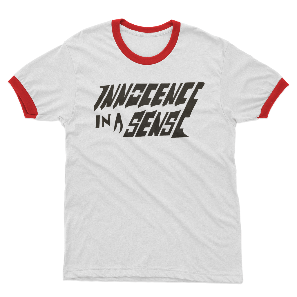 Kate's Clothing Innocence Adult Ringer T-Shirt | 100% Cotton Unisex Tee