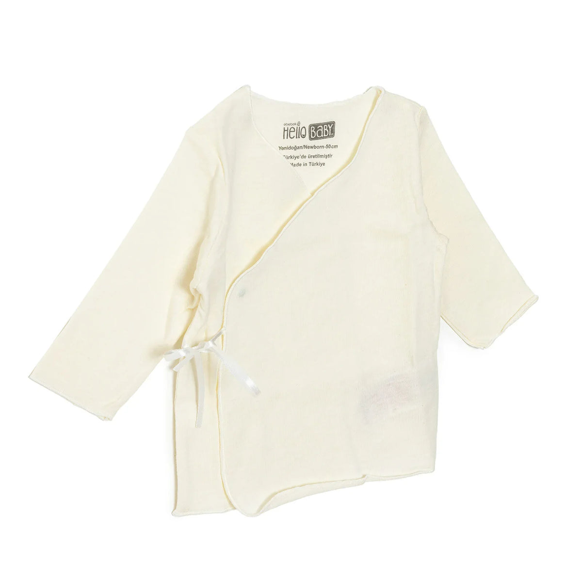 HelloBaby Wrapover Top 2-Pack - Ecru