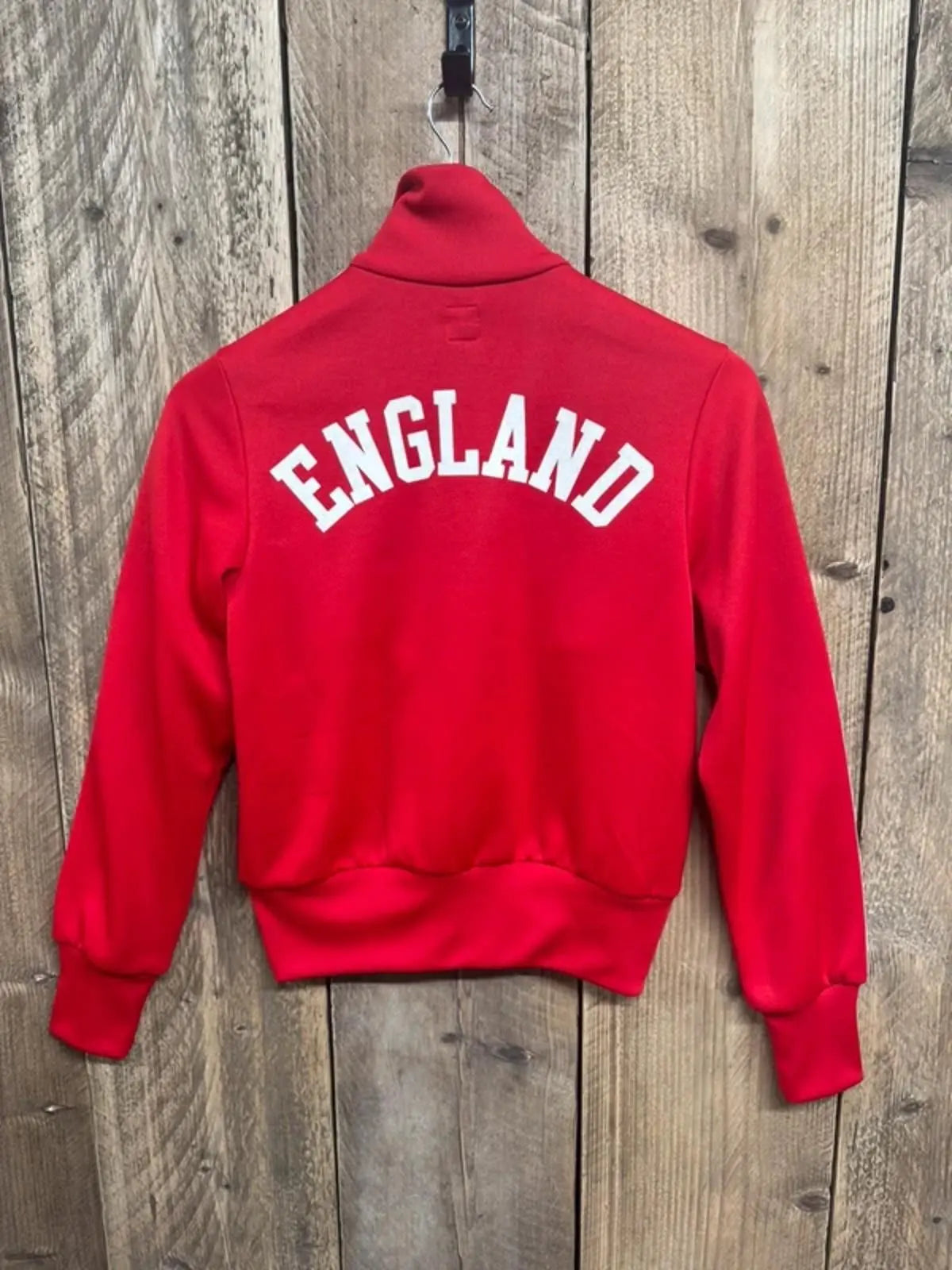 Vintage Adidas Originals womens England Tracksuit Top size 10 #42