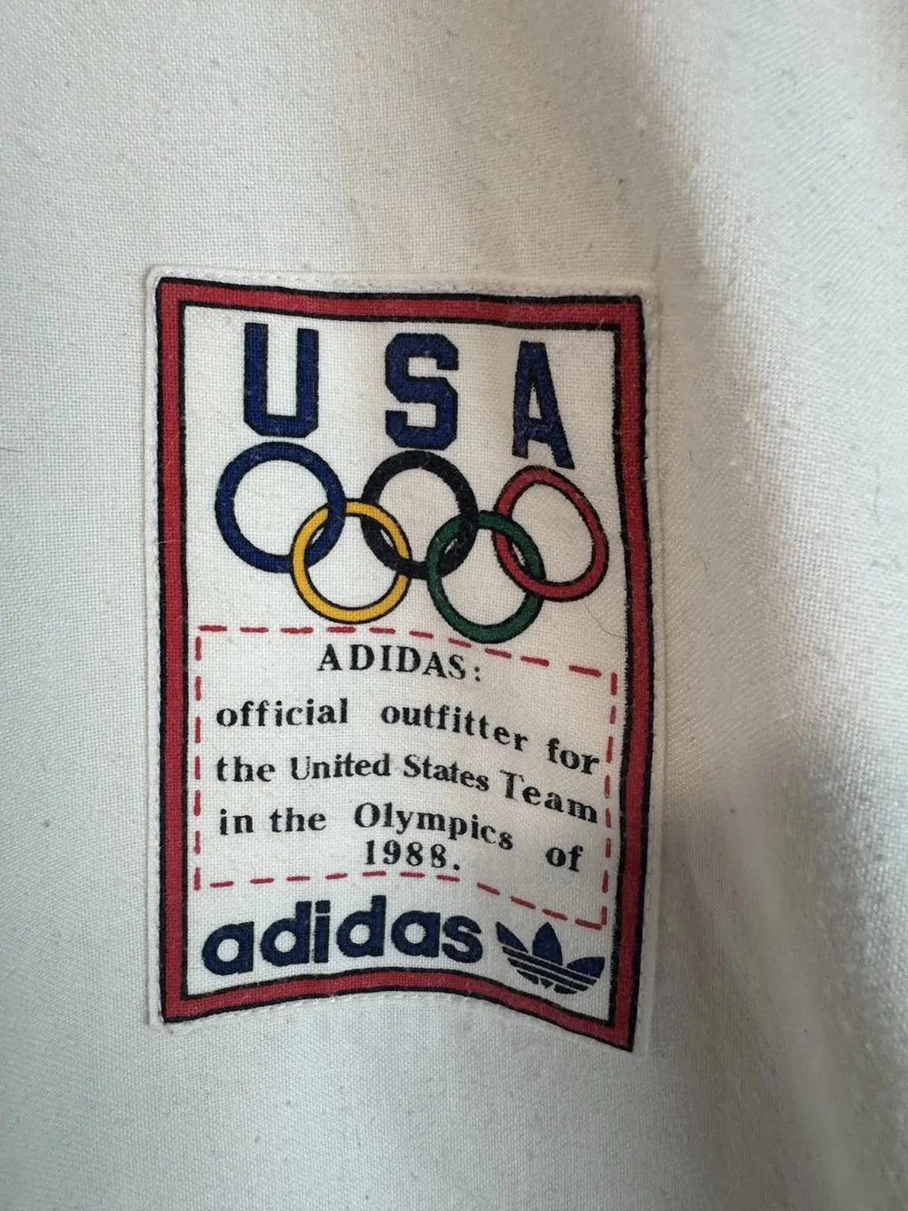 Rare Vintage  Adidas Original Men’s Jumper USA OLYPICS 1988 Top Sweater Medium