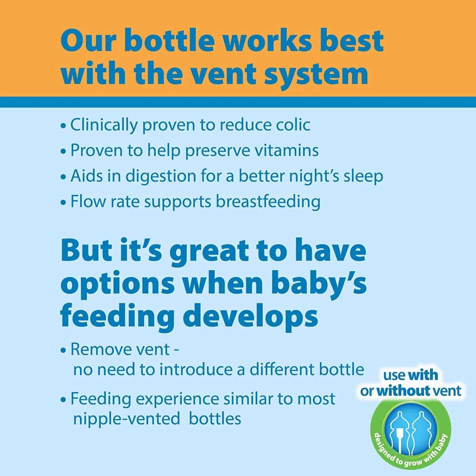 Dr. Brown's Options+ Anti-Colic Baby Bottle Wide Neck Newborn Gift Starter Set