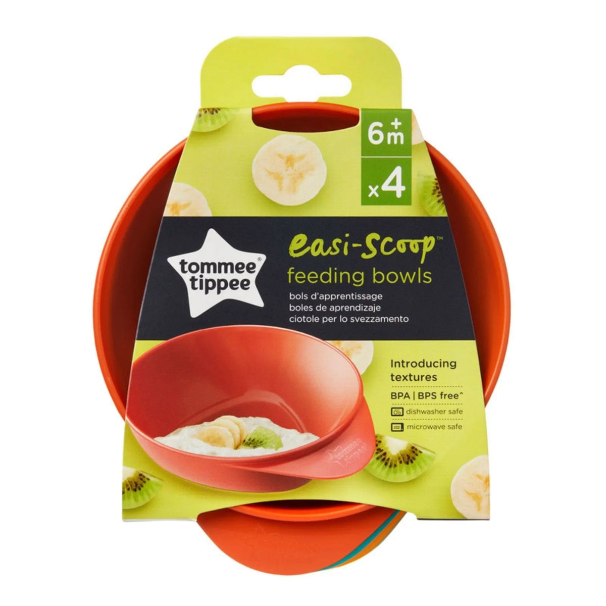 Tommee Tippee Easy Scoop Feeding Bowls Pack of 4 - image 2