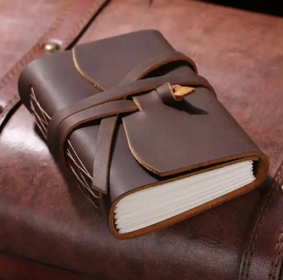 Vintage Traveler’s Diary – Classic Leather Journal for Notes & Adventures