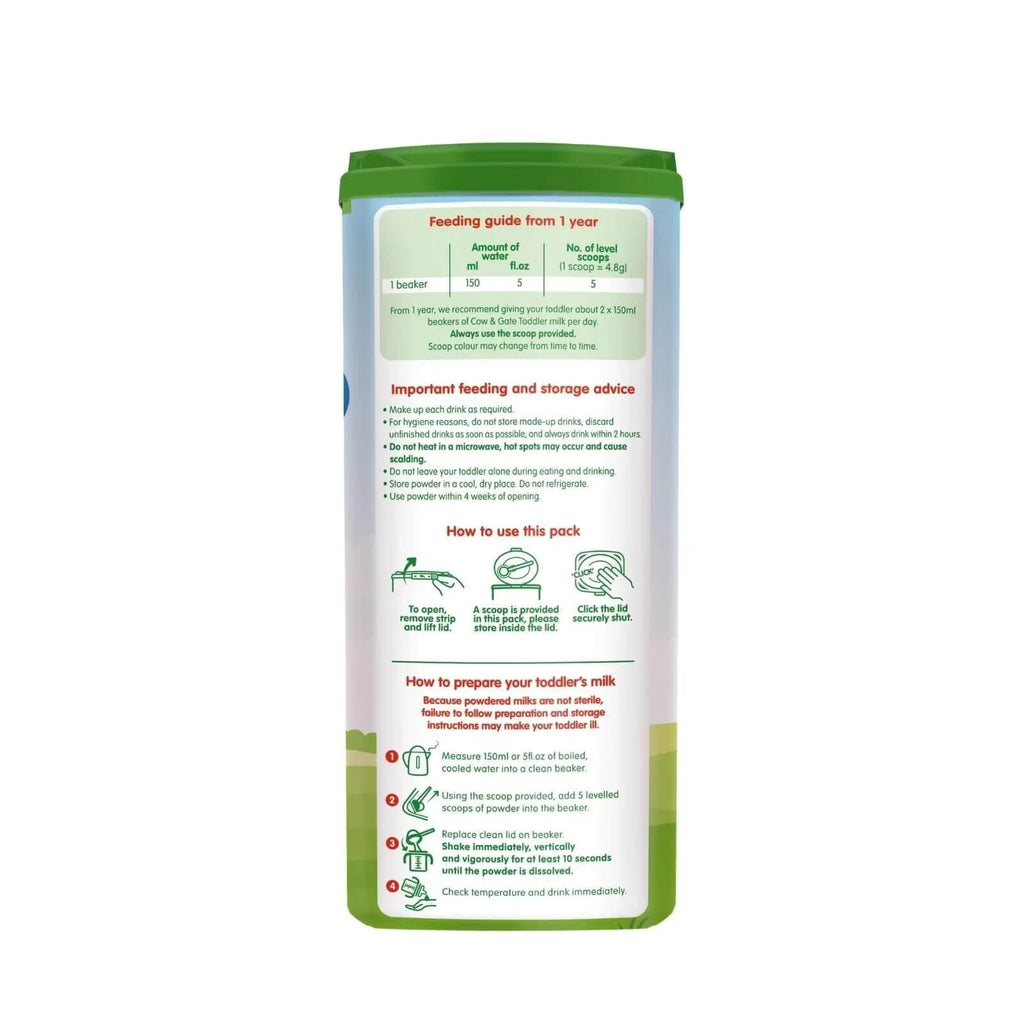 Cow & Gate 4 Toddler Milk Formula 2+ years 800g