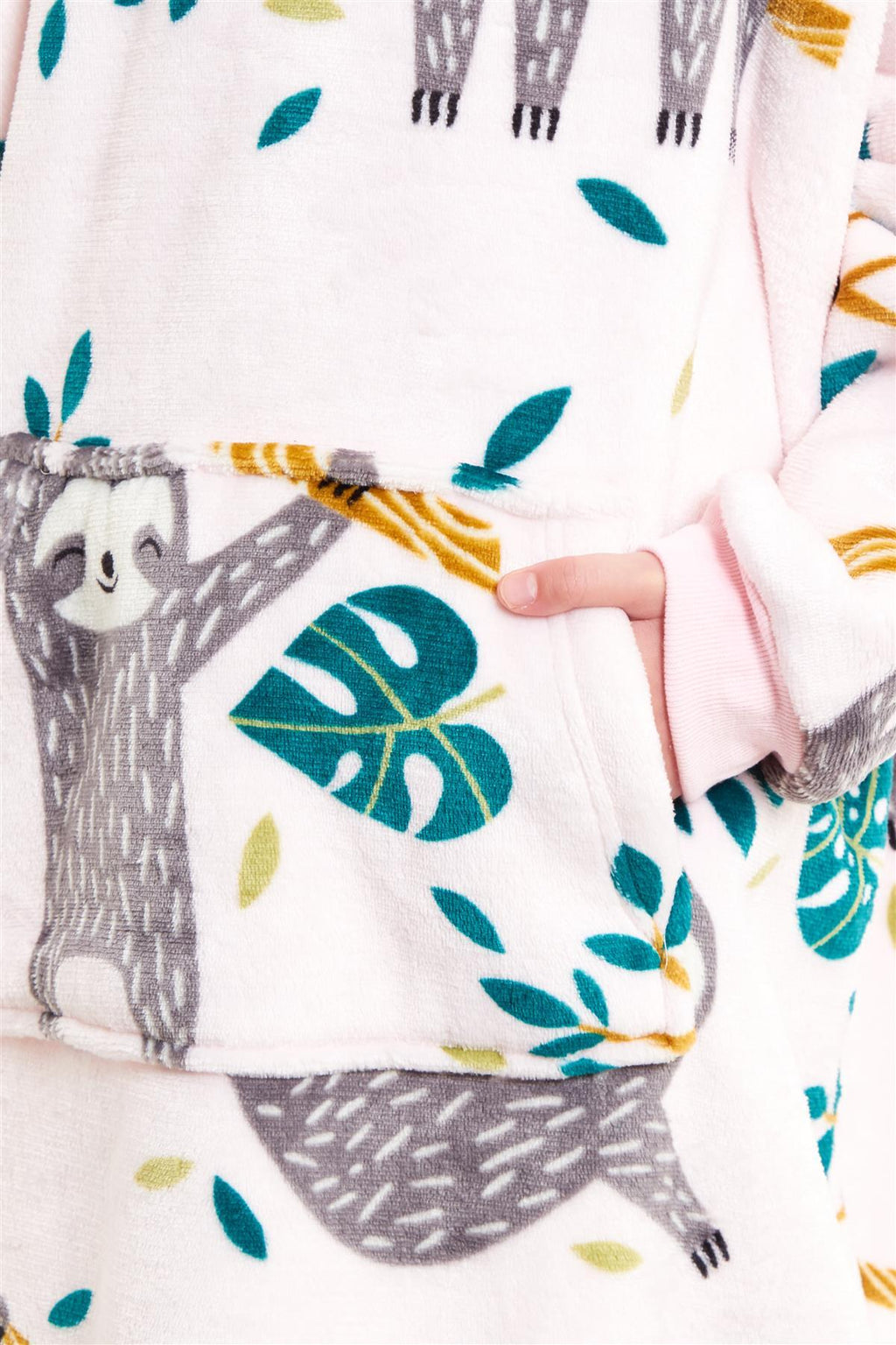OLIVIA ROCCO Kids Oversized Hooded Blanket – Sherpa Fleece Hoodie