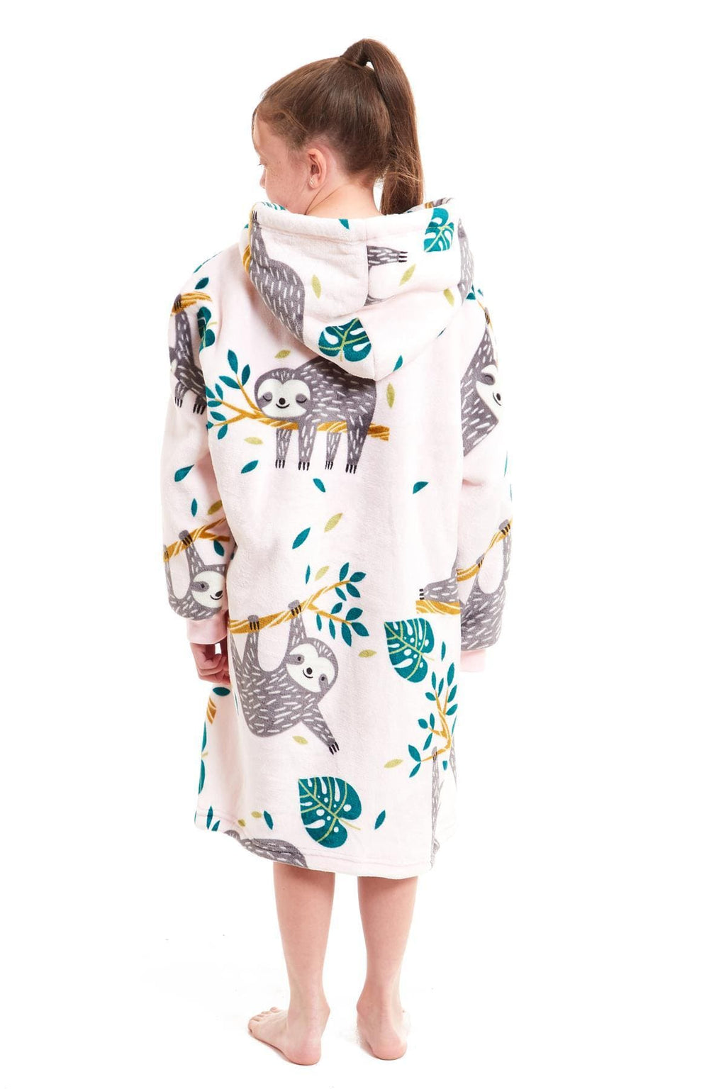 OLIVIA ROCCO Kids Oversized Hooded Blanket – Sherpa Fleece Hoodie