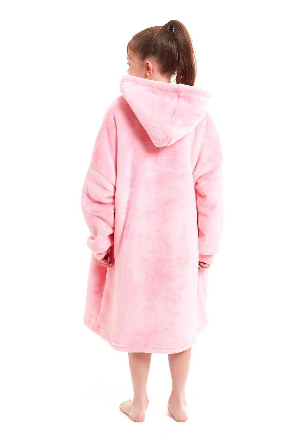 OLIVIA ROCCO Kids Oversized Hooded Blanket – Sherpa Fleece Hoodie