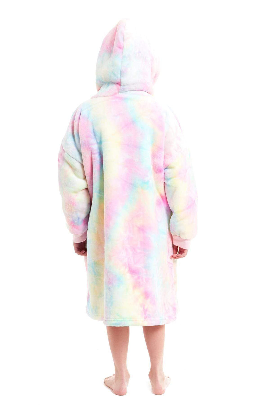 OLIVIA ROCCO Kids Oversized Hooded Blanket – Sherpa Fleece Hoodie