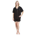 Daisy Dreamer Women's Short Pyjama Set – Super Soft Black Sleepwear