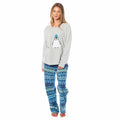 Daisy Dreamer Women's Thermal Fleece Pyjamas Set – Penguin Print Winterwear