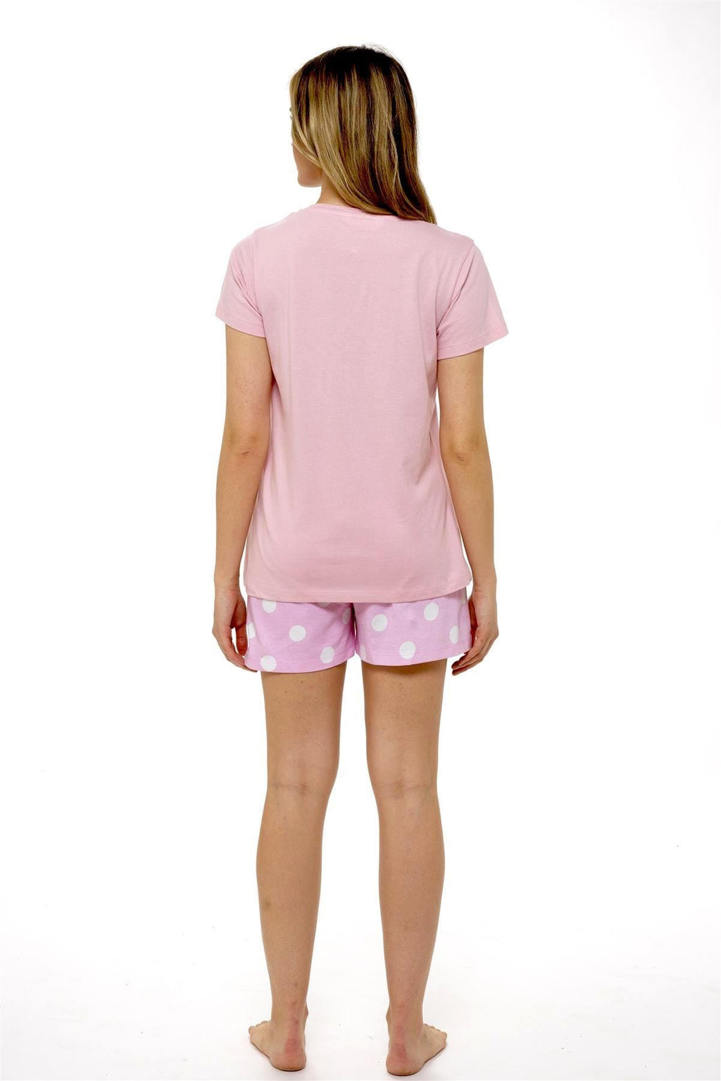 OLIVIA ROCCO Women's Sausage Dog Pyjama Set – 100% Cotton Shorts & T-Shirt