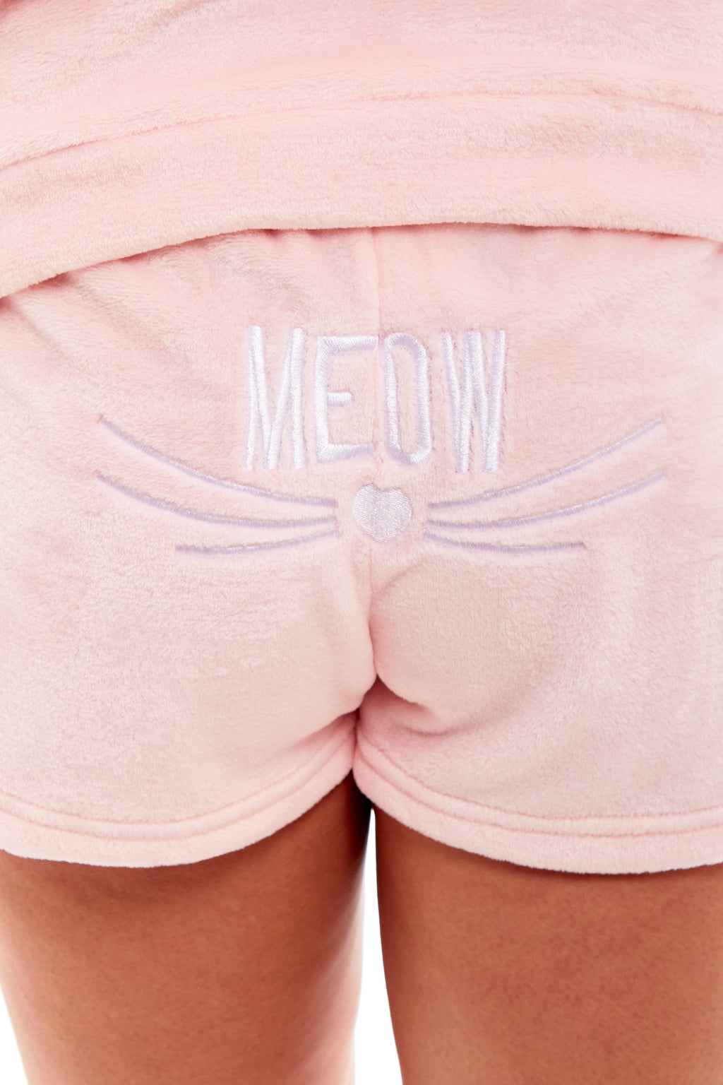 OLIVIA ROCCO Women's Hooded Fleece Pyjama Set | Soft Loungewear Shorts