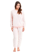 OLIVIA ROCCO Women's Teddy Fleece Pyjama Set – Soft Stretch Loungewear