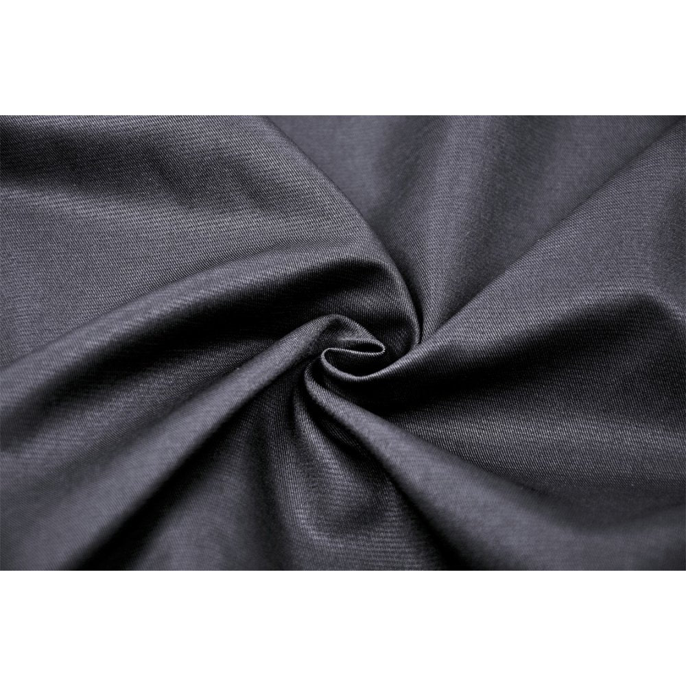 Dark In Love Delora High Waist Pleated Maxi Skirt – Black Gothic