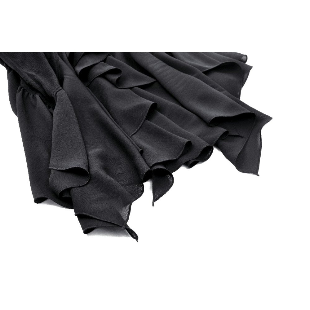 Dark In Love Izora Skirt – Gothic Fishtail Skirt with Side Opening
