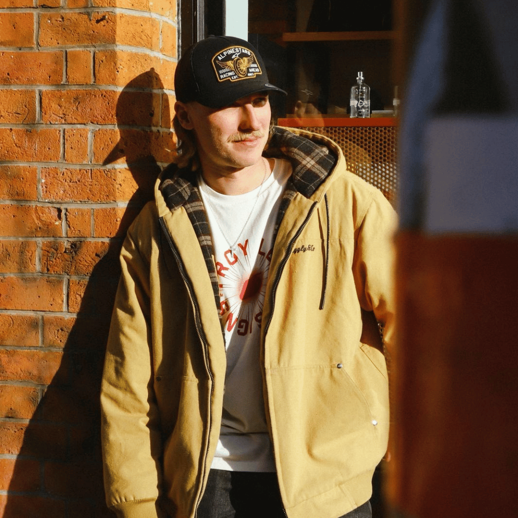 Uggly and Co Brown Chore Jacket – Flannel Lined Heavyweight Canvas