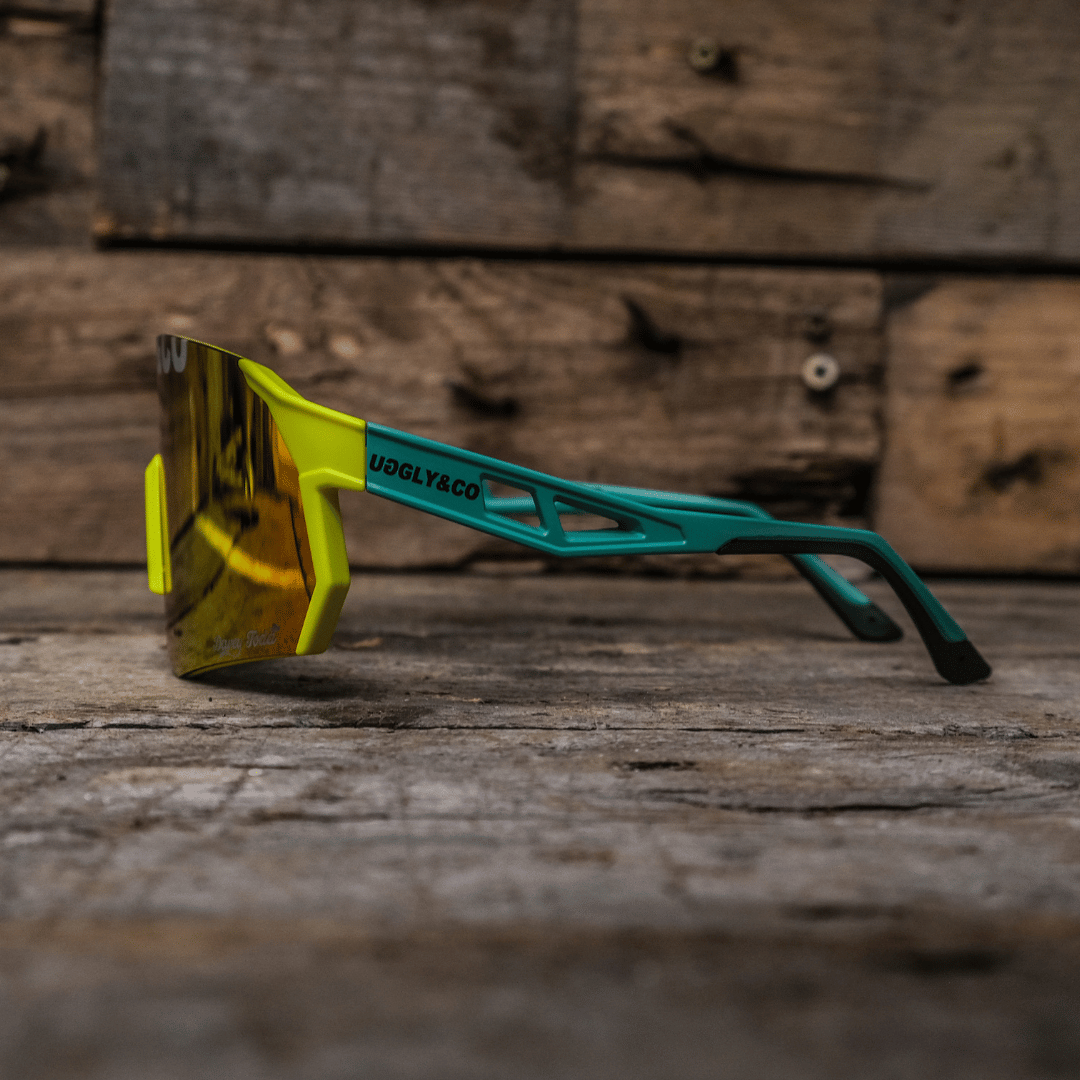 Uggly & Co x Davey Todd Paddock Sunglasses | Polarized Retro Racing Shades