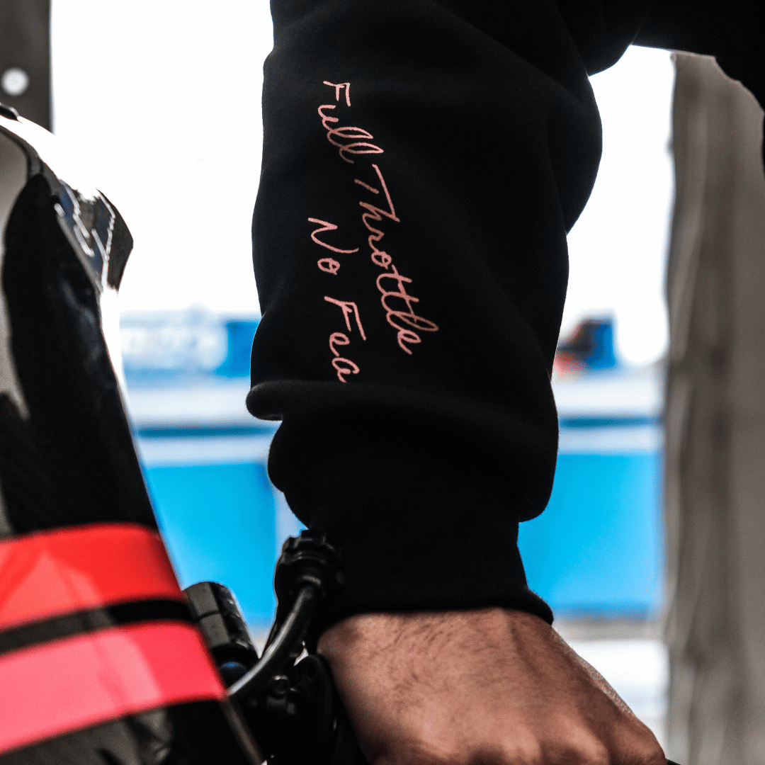 Davey Todd Lightning Bolt Heavyweight 420gsm Cotton Hoodie | Uggly & Co