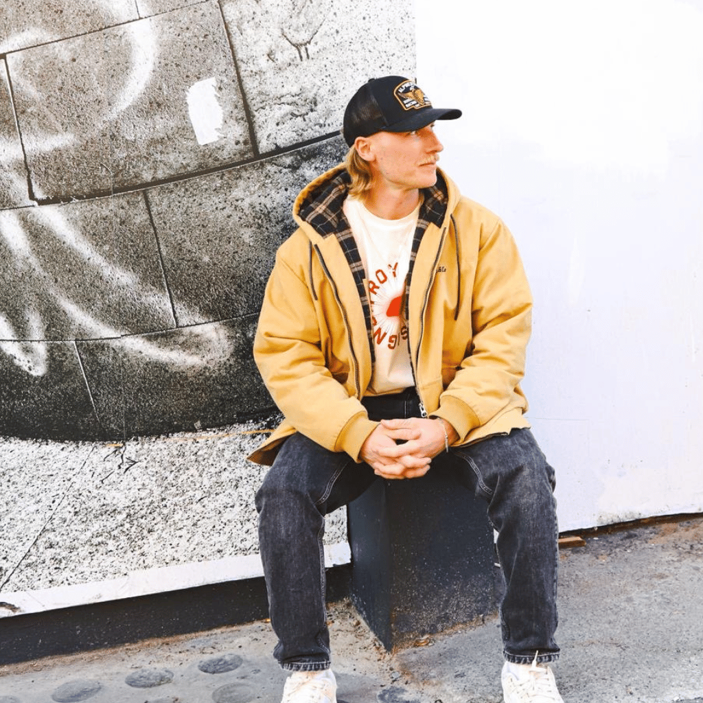 Uggly and Co Brown Chore Jacket – Flannel Lined Heavyweight Canvas
