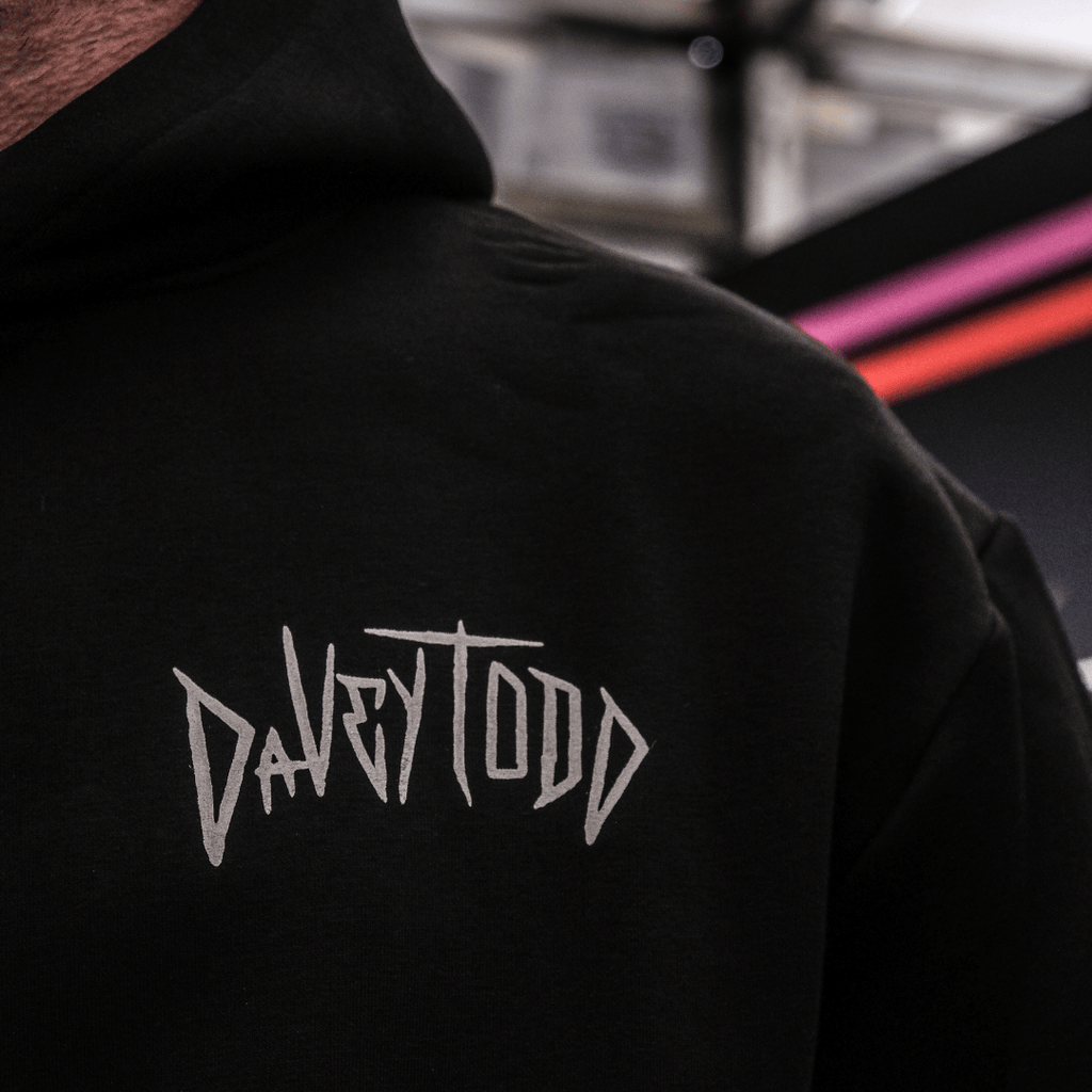 Davey Todd Lightning Bolt Heavyweight 420gsm Cotton Hoodie | Uggly & Co