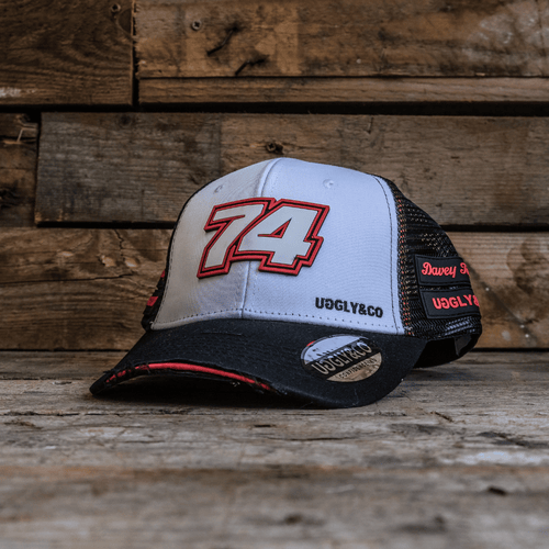 Davey Todd Official 2024 Senior TT Trucker Hat – White & Black