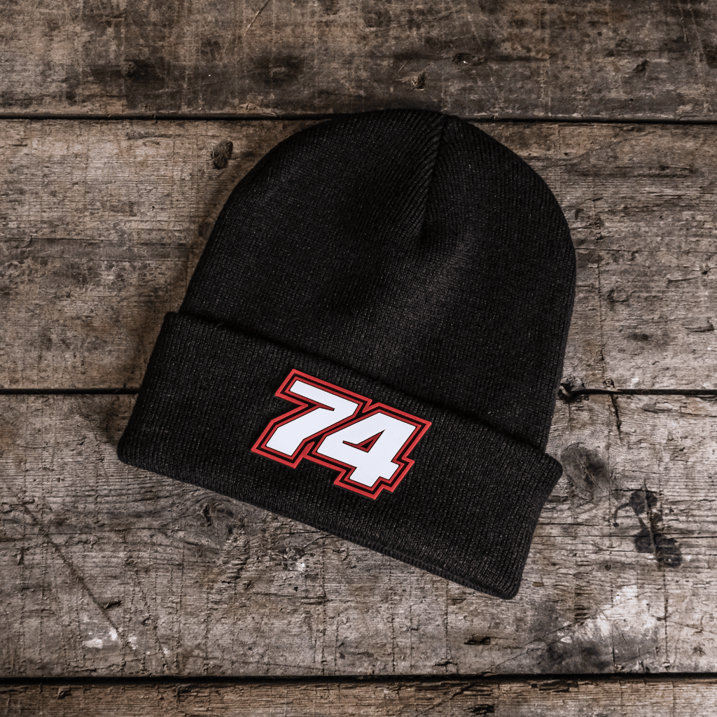 Davey Todd 74 Beanie – Uggly & Co Official Isle of Man TT Racing Hat