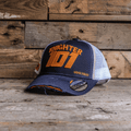 Uggly & Co David Knight 101 Trucker Hat – Navy Blue Enduro Racing Cap