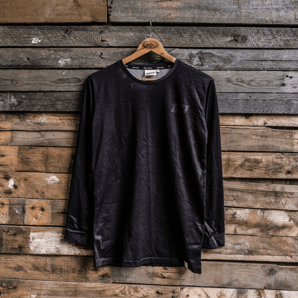 Uggly and Co David Knight 101 Motocross Jersey – Black Enduro MX Shirt