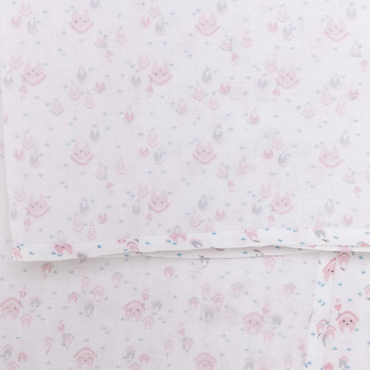 Little Dreams Muslin Blanket Girls - Pink