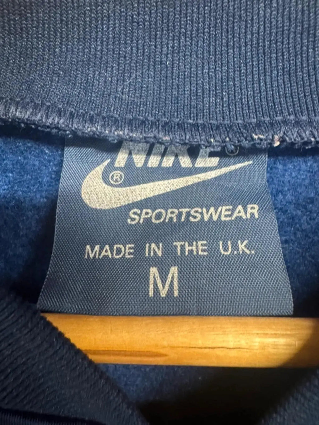 Original 1980s Men's Nike Tracksuit Top Medium. Rare made in the U.K. #334