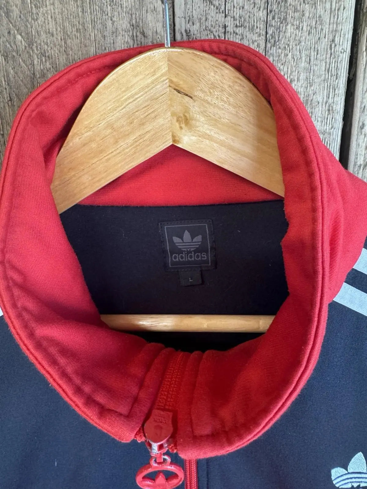 Vintage Rare Adidas Illinois Originals Men’s Tracksuit Top Large Retro