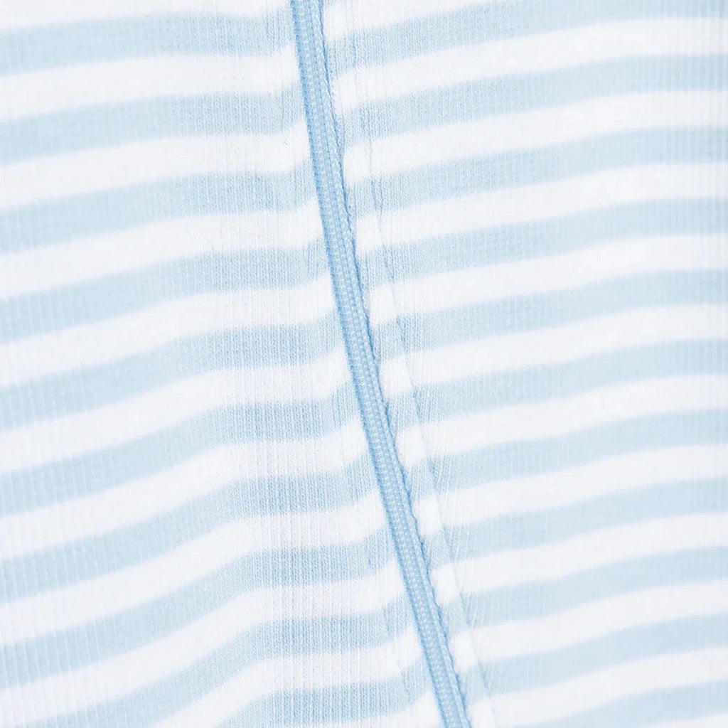 HelloBaby Boys Romper Crew Neck - Blue