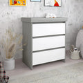 Shefa Kids 880 Baby Changing Unit - Grey/White