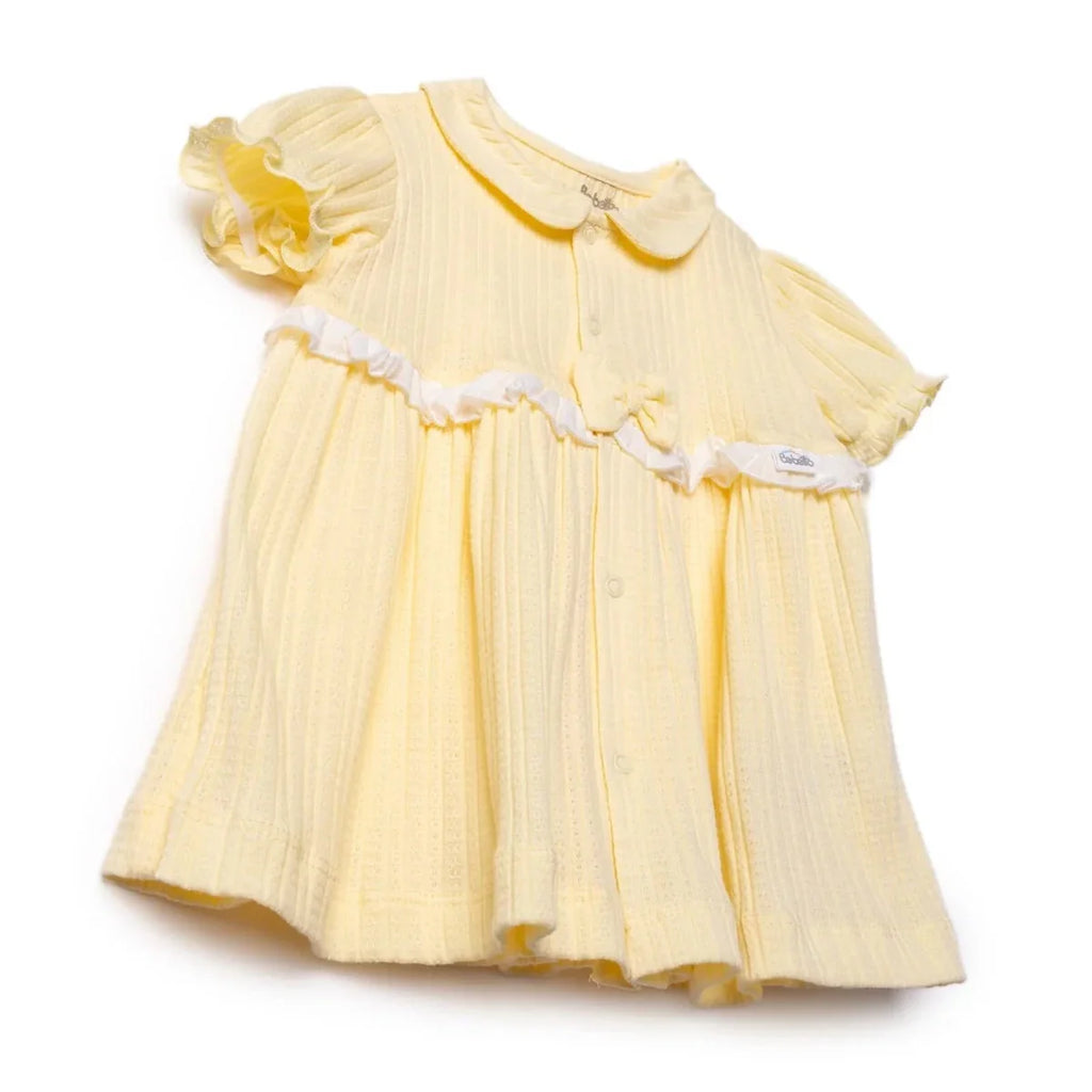 Bebetto Girls Dress - Yellow