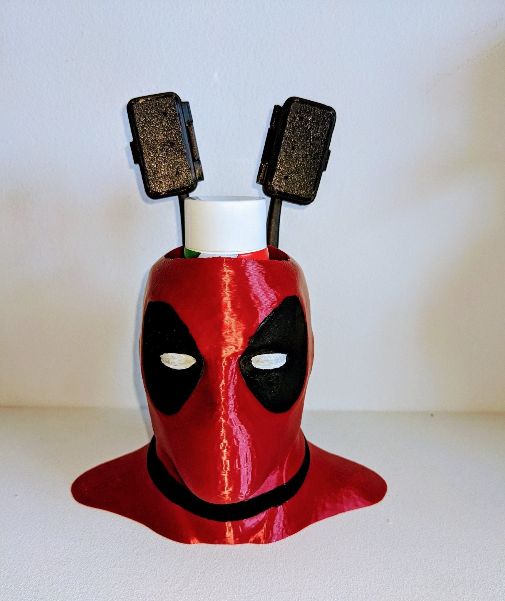 Chaddyverse Deadpool Toothbrush & Pen Holder | 3D Printed Marvel Gift