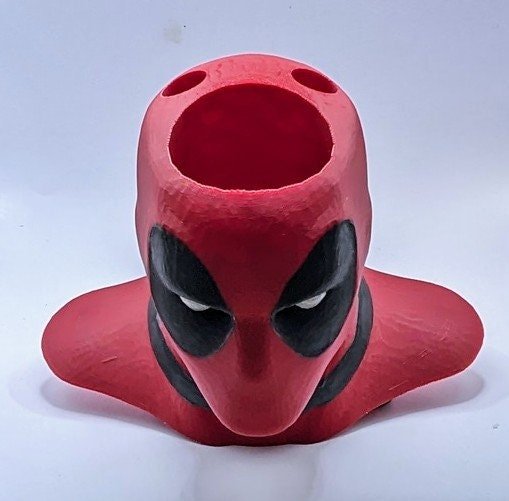 Deadpool Utensil Holder | Chaddyverse Large 3D Printed Kitchen Organizer