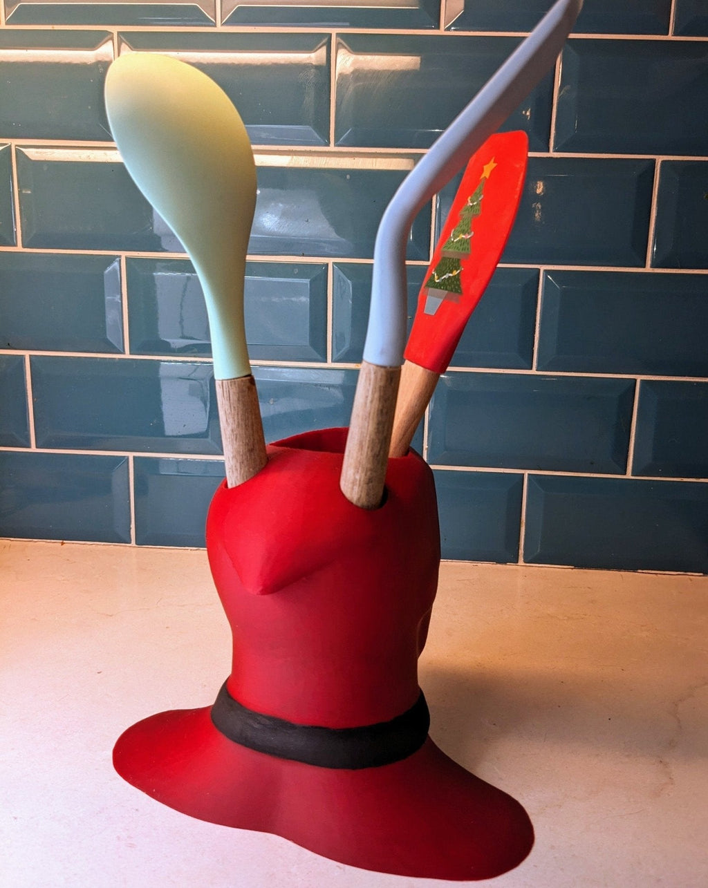 Deadpool Utensil Holder | Chaddyverse Large 3D Printed Kitchen Organizer