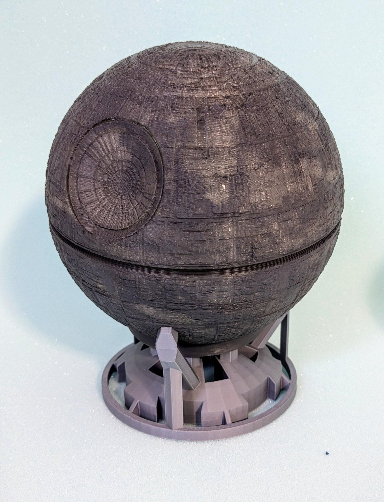 Chaddyverse Death Star Night Light | 3D Printed Star Wars Lamp