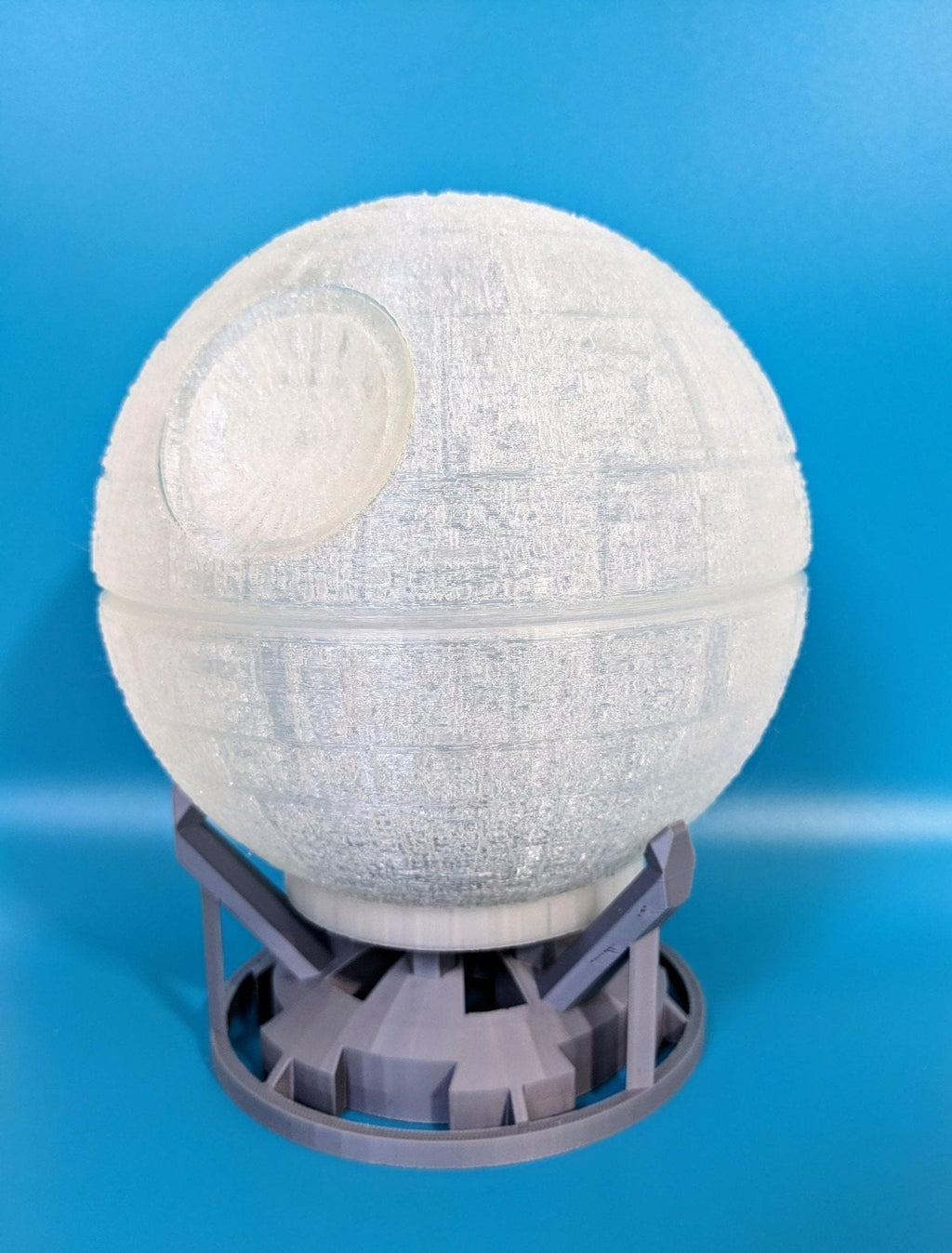 Chaddyverse Death Star Night Light | 3D Printed Star Wars Lamp