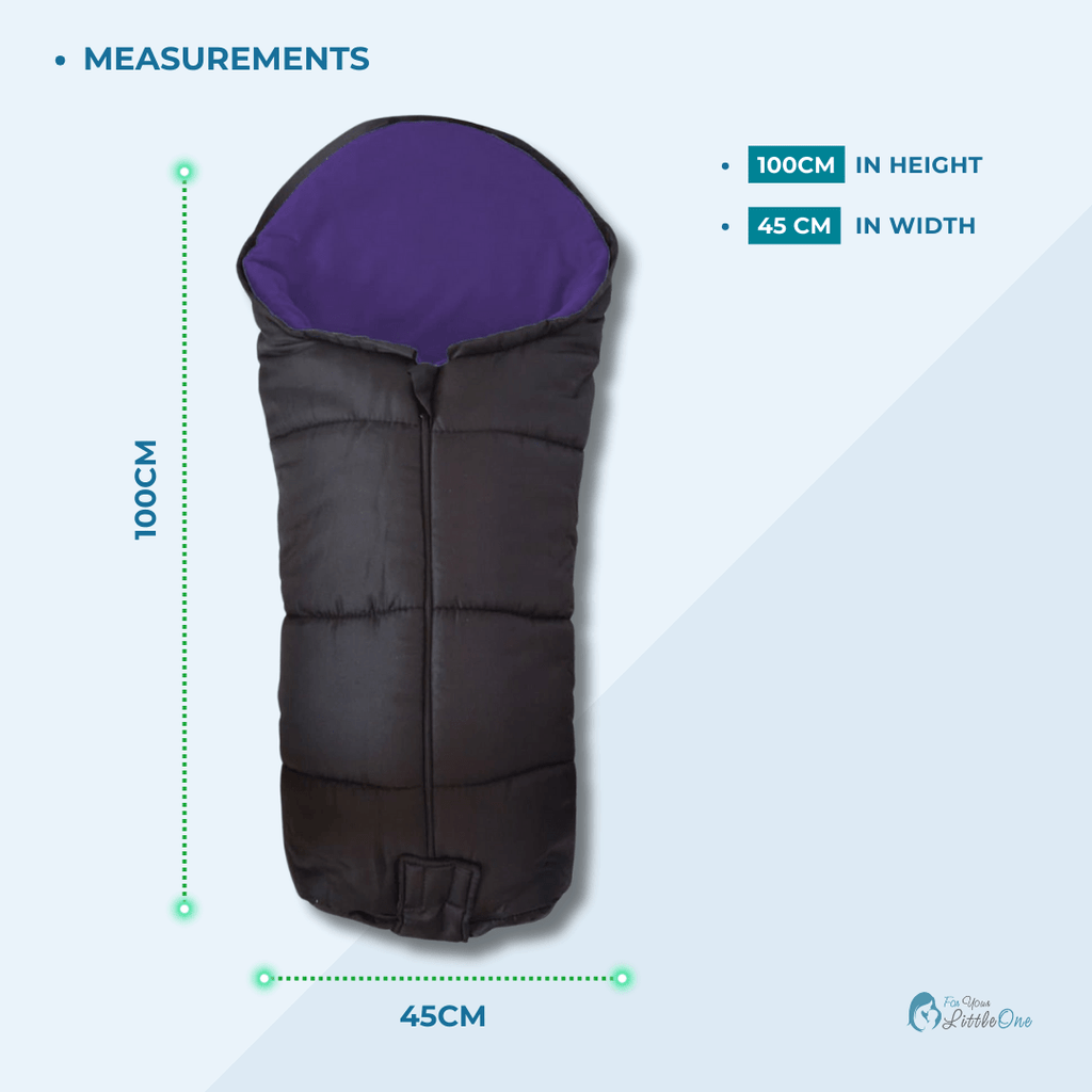 For Your Little One Universal Deluxe Pushchair Footmuff | Waterproof