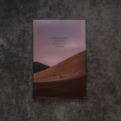 Uggly and Co Sahara Desert Morocco Canvas Print – 32cm x 48cm Wall Art