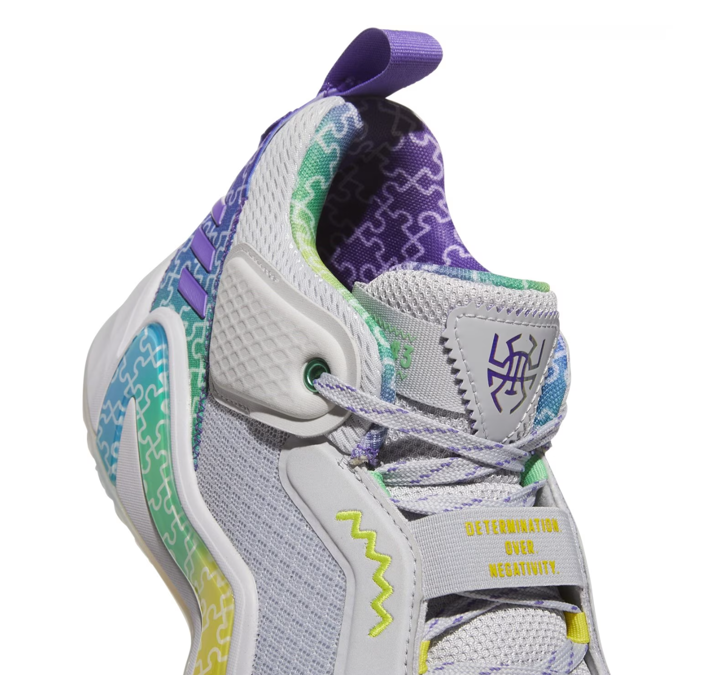 Adidas D.O.N Issue 3 Men’s Basketball Trainers – Autism Awareness Edition