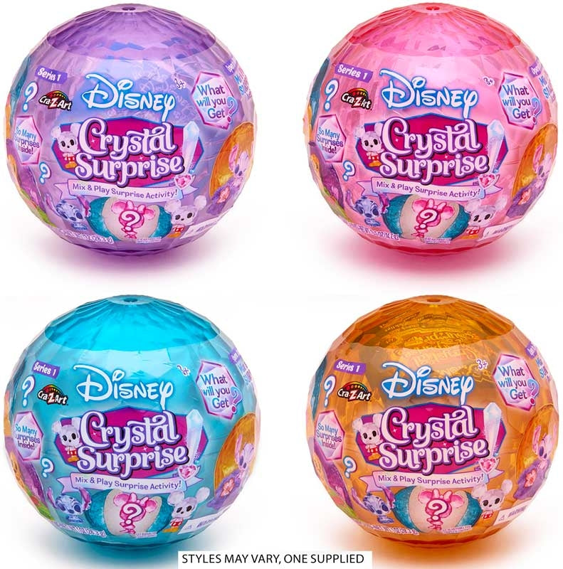 Disney Crystal Surprise Mini Figure Blind Bag – Collectible Toy Ball